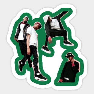 hip hop dance Sticker